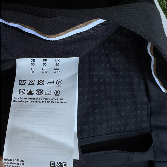 Hugo Boss Men's Slim-Fit Trousers (Dress Pants) office/ formal pants Sz 40R New - Picture 12 of 15